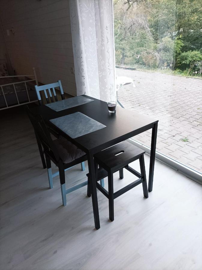 Kleine Ferienwohnung Mit Terrasse Am Waldrand Schonau  Buitenkant foto